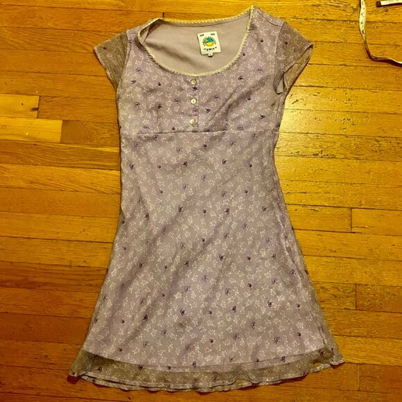 UNIF “VIOLET DRESS” - M / PURPLE SEE PICS - Picture 1 of 6
